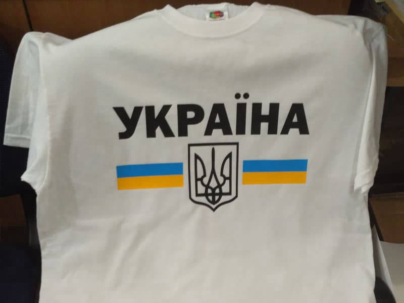 Нанесение на футболку